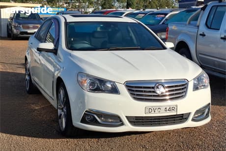 White 2017 Holden Calais Sedan V