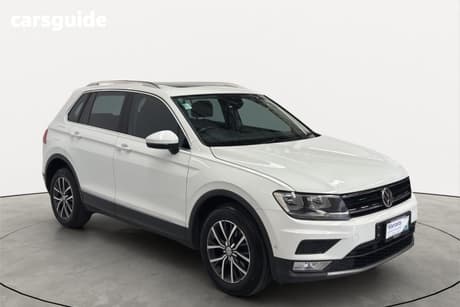 White 2016 Volkswagen Tiguan Wagon 110 Tdi Comfortline