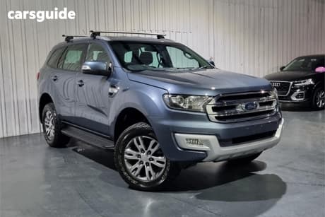 Blue 2015 Ford Everest Wagon Trend