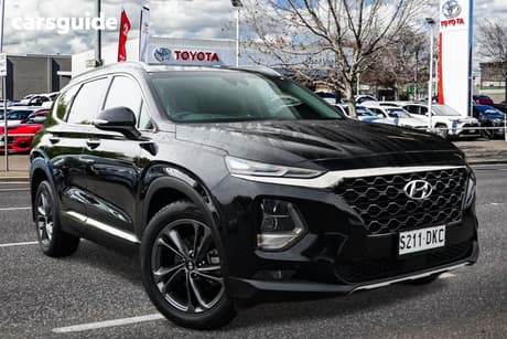Black 2018 Hyundai Santa FE Wagon Highlander Crdi (4X4)