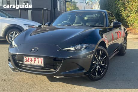 Black 2024 Mazda MX-5 Convertible G20 Rf Gt