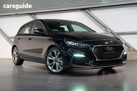 Black 2021 Hyundai I30 Hatchback N Line