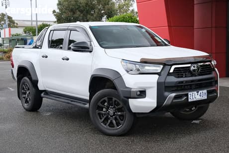 White 2023 Toyota Hilux Double Cab Pick Up Rogue (4X4)