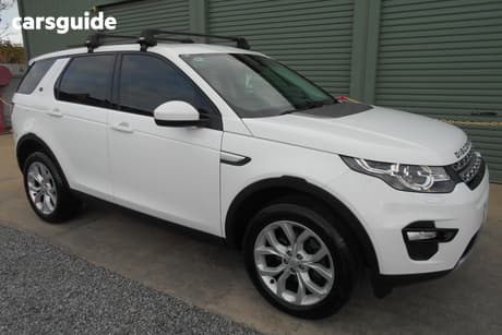 White 2018 Land Rover Discovery Wagon Sd4 Hse