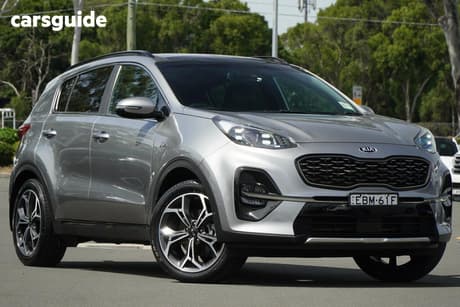 Grey 2019 Kia Sportage Wagon Gt-Line (Awd)