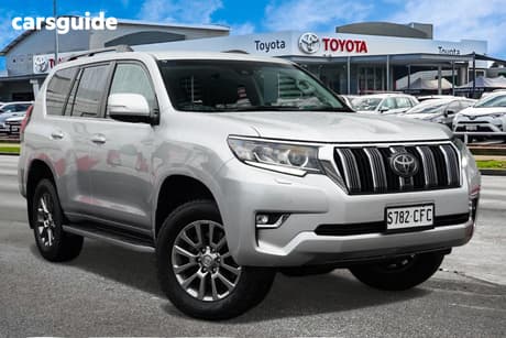 Silver 2020 Toyota Landcruiser Prado Wagon Vx