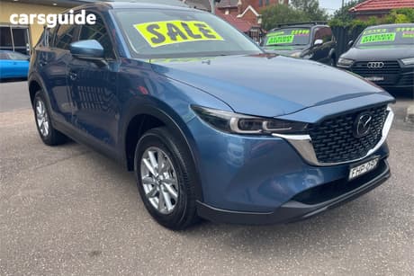 Blue 2024 Mazda CX-5 Wagon G20 Maxx (Fwd)