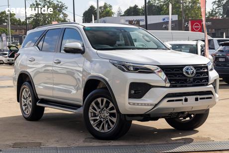 White 2024 Toyota Fortuner Wagon Crusade