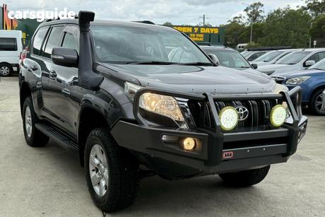 Grey 2015 Toyota Landcruiser Prado Wagon Gxl (4X4)