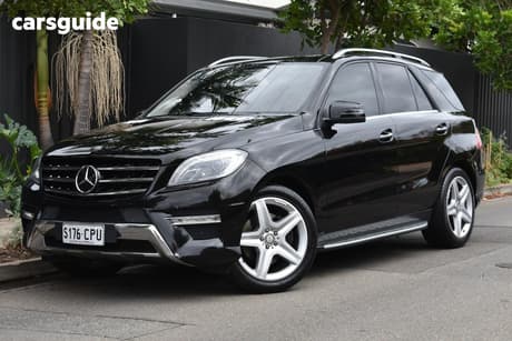 Black 2012 Mercedes-Benz ML350 Wagon Cdi Sports (4X4)