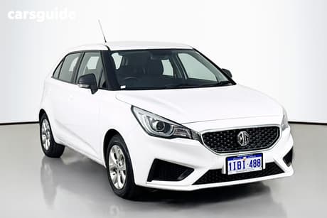 White 2023 MG MG3 Hatchback Core