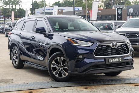 Blue 2022 Toyota Kluger Wagon Gxl 2Wd