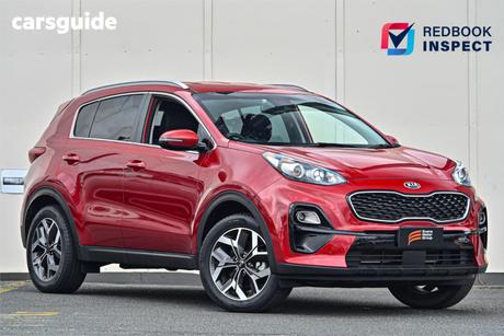Red 2021 Kia Sportage Wagon Sx (Fwd)
