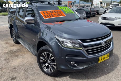 Grey 2018 Holden Colorado Crew Cab Pickup Ltz (4X4) (5Yr)