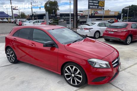Red 2013 Mercedes-Benz A200 Hatchback Be