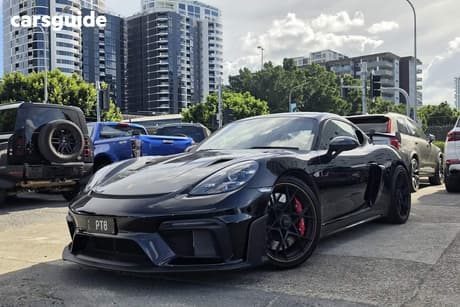 Black 2022 Porsche 718 Coupe Cayman Gt4 Rs