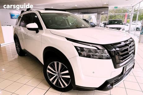 White 2022 Nissan Pathfinder Wagon Ti-L (4Wd)