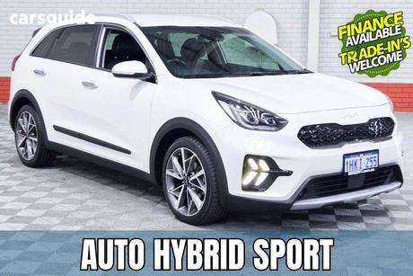 White 2021 Kia Niro Wagon Hev Sport (Hybrid)