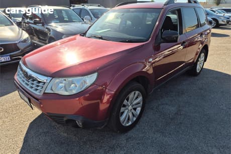 Red 2012 Subaru Forester Wagon X