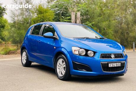 Blue 2014 Holden Barina Hatchback Cd