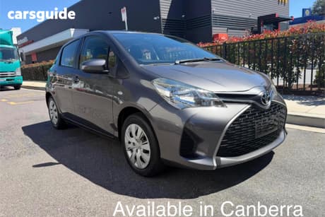 Grey 2017 Toyota Yaris Hatchback Ascent