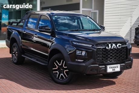 Black 2024 JAC T9 UTE Dual Cab Pick-up Oasis (4X4)