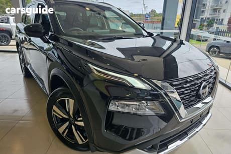 Black 2025 Nissan X-Trail Wagon Ti (4Wd)