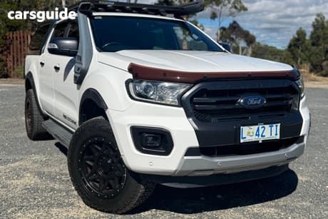 White 2019 Ford Ranger Double Cab Pick Up Wildtrak 3.2 (4X4)