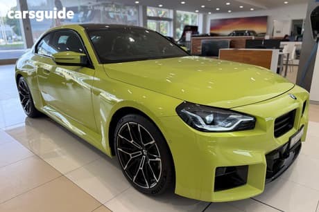 Yellow 2025 BMW M2 Coupe