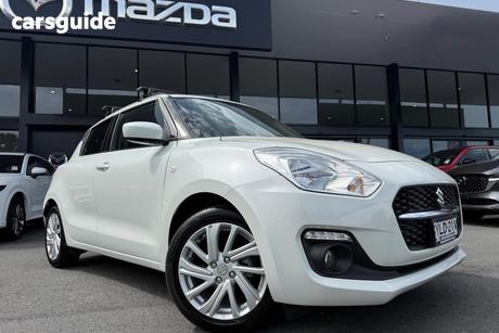 White 2020 Suzuki Swift Hatchback Gl (Qld)