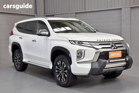 White 2023 Mitsubishi Pajero Sport Wagon Gls (4Wd) 7 Seat