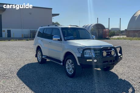 White 2020 Mitsubishi Pajero Wagon Gls (4X4) 7 Seat (Leather)