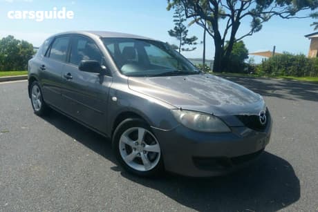 Grey 2007 Mazda 3 Hatchback Neo
