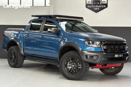 Blue 2019 Ford Ranger Double Cab Pick Up Raptor 2.0 (4X4)
