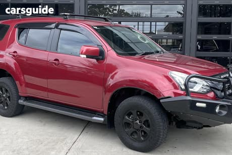 Red 2019 Isuzu MU-X Wagon Ls-M (4X2)