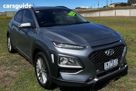 Silver 2017 Hyundai Kona Wagon Elite