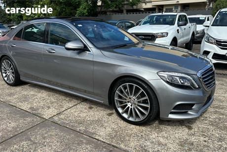 Silver 2015 Mercedes-Benz S400 Sedan L