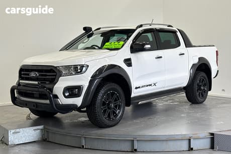 White 2020 Ford Ranger Double Cab Pick Up Wildtrak 2.0 (4X4)