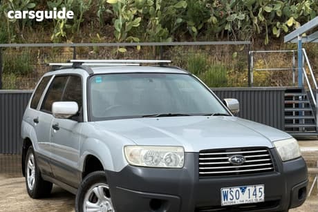 Silver 2006 Subaru Forester Wagon X