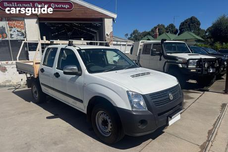 White 2008 Holden Rodeo Crew Cab Pickup Lx