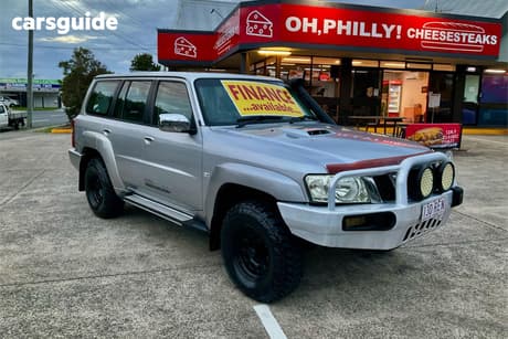 Silver 2010 Nissan Patrol Wagon St (4X4)