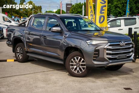 Grey 2025 LDV T60 Double Cab Utility Max Pro (4X4)
