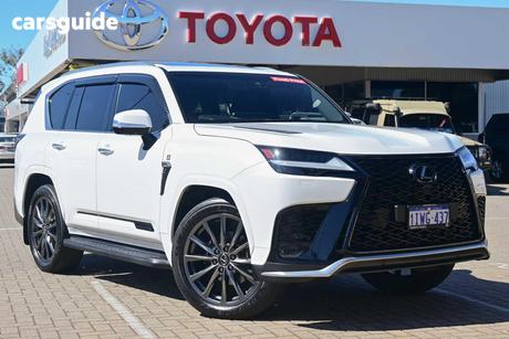 White 2023 Lexus LX500D Wagon F Sport