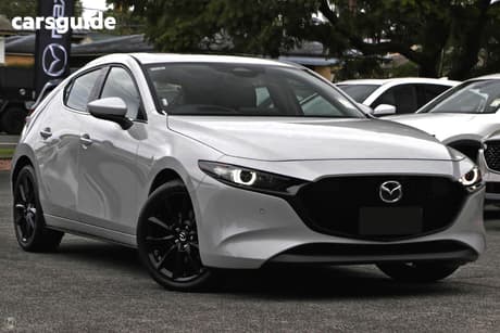White 2026 Mazda Mazda3 Hatchback G25 Astina