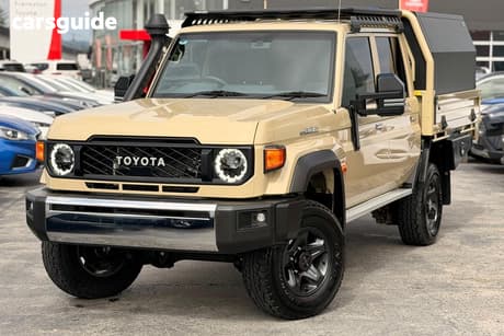 Gold 2023 Toyota Landcruiser Double Cab Chassis Lc79 Gxl