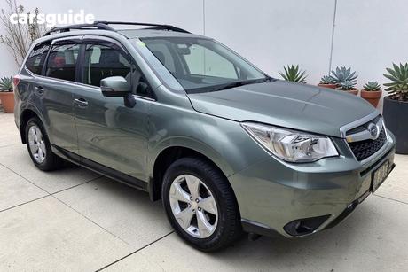 Green 2014 Subaru Forester Wagon 2.5I-L