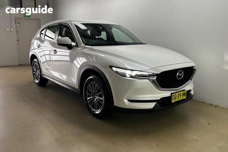 White 2016 Mazda CX-5 Wagon Maxx Sport (4X4)