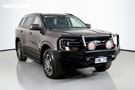 Red 2022 Ford Everest Wagon Trend (4X4)