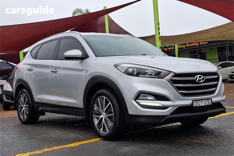 Silver 2015 Hyundai Tucson Wagon Active X (Fwd)