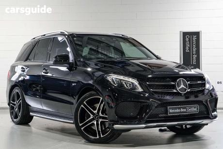Black 2016 Mercedes-Benz GLE43 Wagon 4Matic